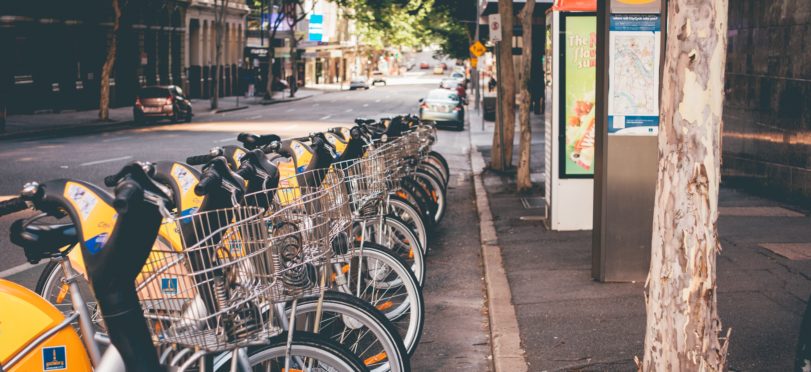 bikeshare docked - Unsplash